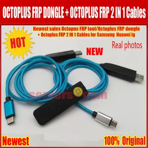 Новинка, распродажа, оригинальный прибор Octopus FRP, ключ Octoplus FRP + кабель Octoplus FRP USB UART 2 в 1 для Samsung Huawei lg