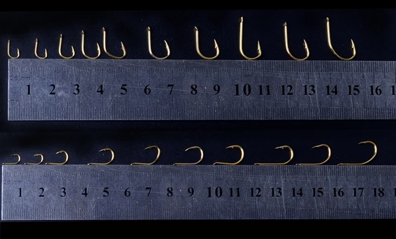 

100Pcs/lot Fishing Hook Set Mix 3#-12# Carbon Steel Carp Fishing Hooks With Hole Fishing Tackle Accessory Box Fishhooks with New