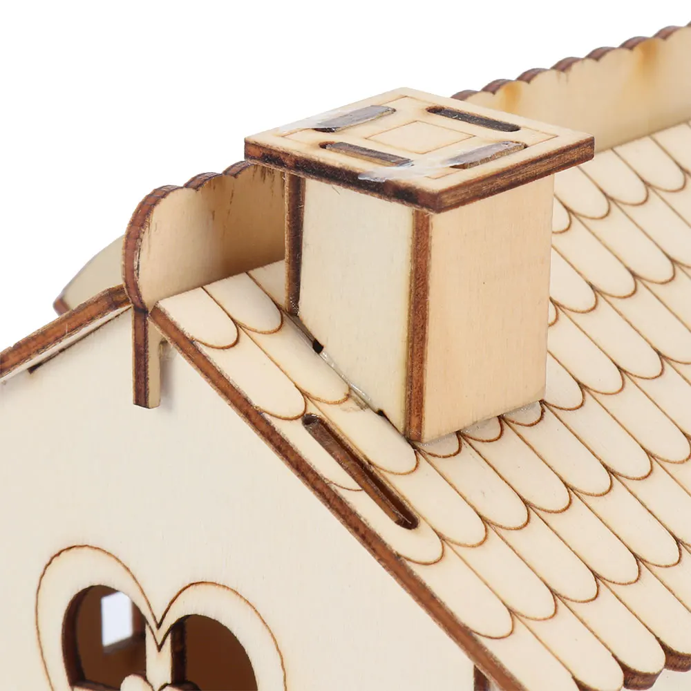 Креативная вилла маленький двор деревянная копилка деревянное украшение для