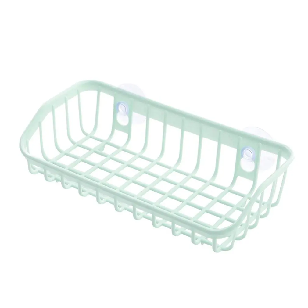 

Hanging Storage Basket Drain Basket Sink Hanging Wash Cleaning Storage Gadgets Kitchen Sponge Holder Suction Cups