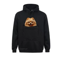pocket pom eranian dog love r dad mom boy girl funny funny mens hoodies harajuku sweatshirts chinese style sportswears