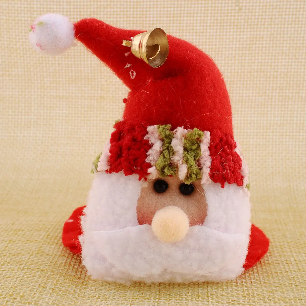 Красный Санта Клаус подстаканник Рождество Xmas подставки * рождественские товары