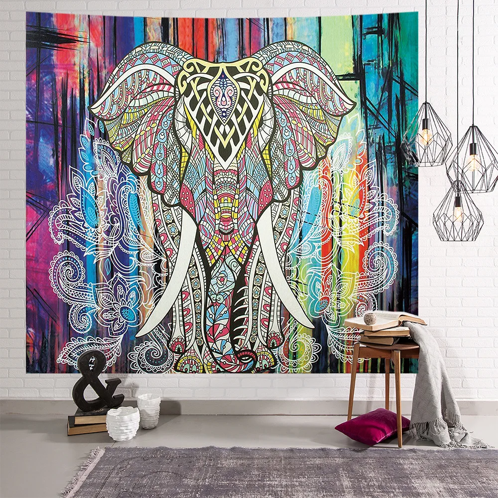 Boho домашний декор гобелен настенный Декор богемный психоделический украшения