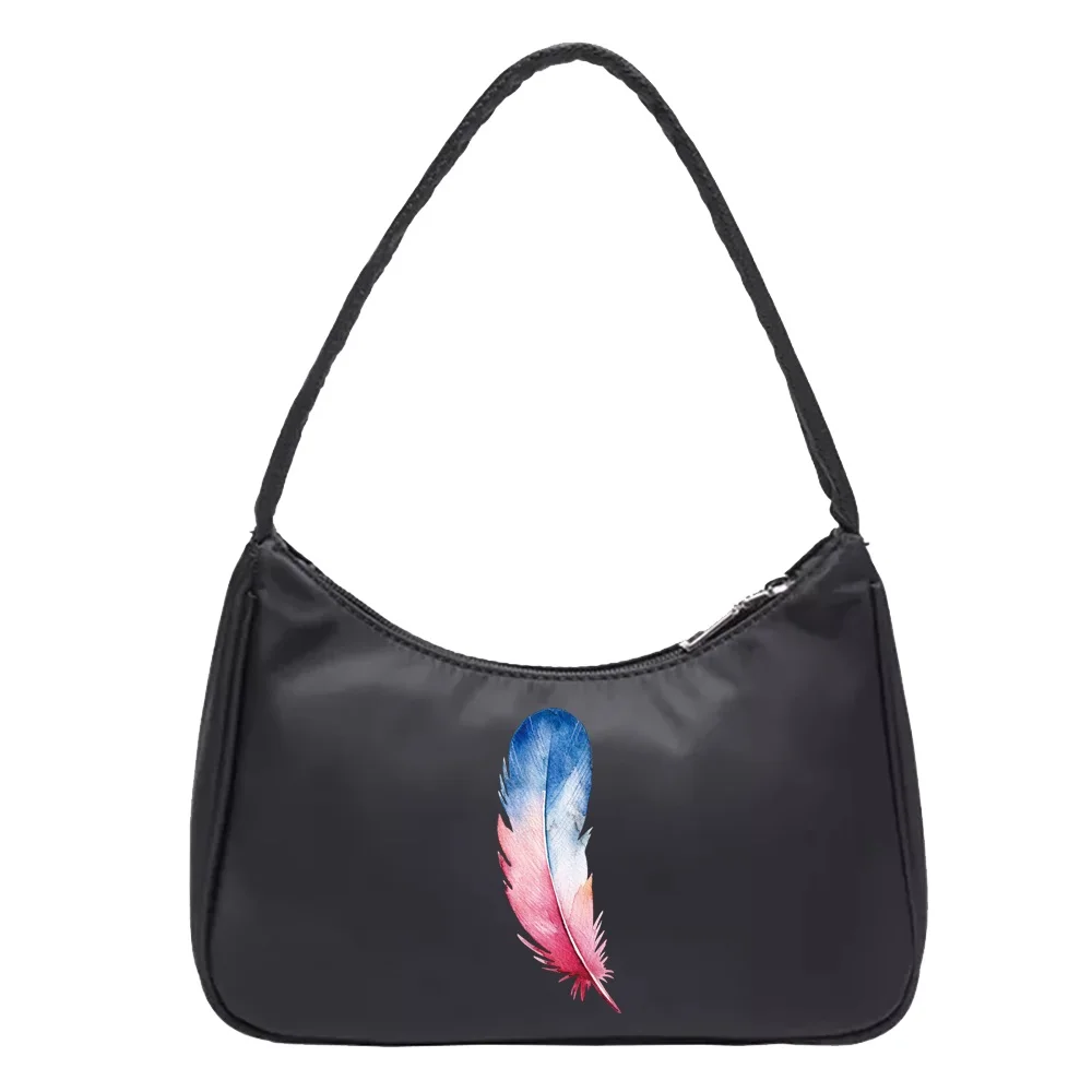 Женская модная миниатюрная сумка под подмышку Простой повседневный клатч с