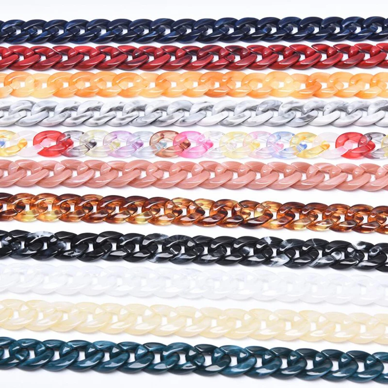 Модная акриловая цепочка для солнцезащитных очков женские цепочки очки чтения