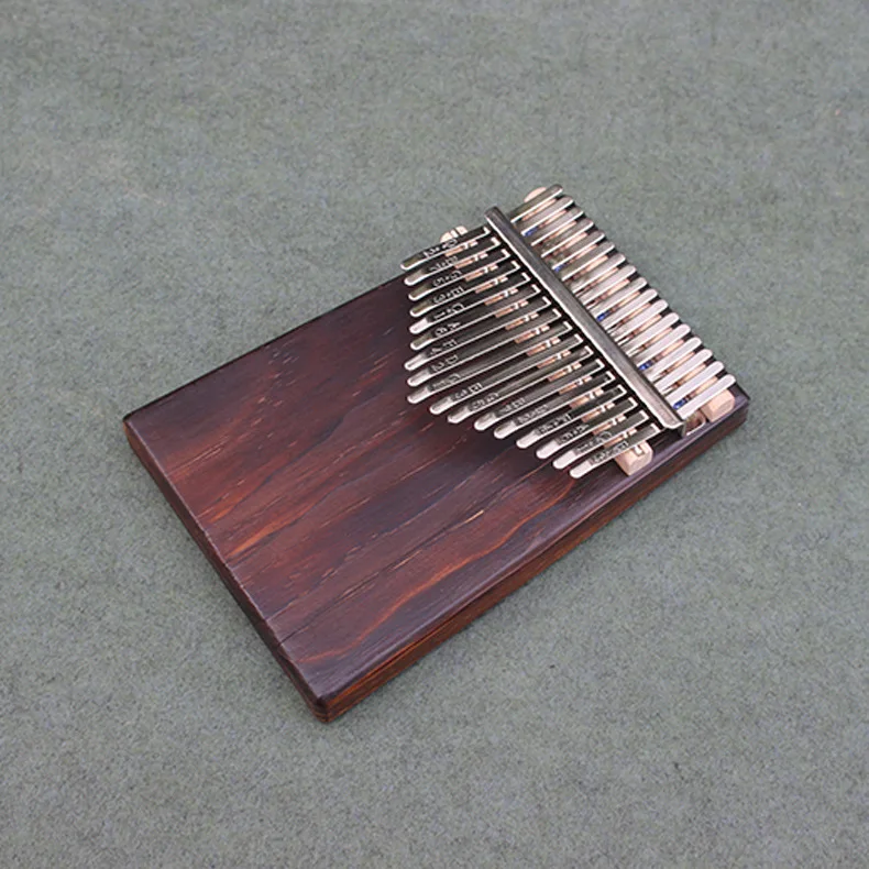 

Solid Wood Veneer Kalimba Thumb Piano Portable Musical Instrument Thumb Piano Beginner Finger Practice Piano