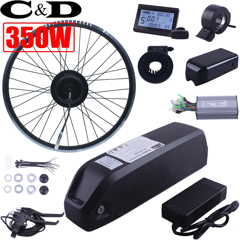 MXUS ebike комплект для переоборудования электрического велосипеда Hailong аккумулятор 350 Вт 500 Вт 36 В 20.4AH 48 В 17AH 52 в 17AH 15F 15R XF мотор ЖК-дисплей