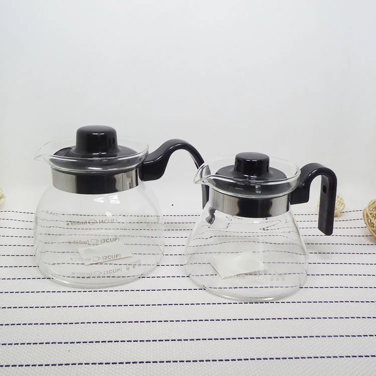 

Small Hand Pot Coffee Pots Cute Creative Transparent Coffee Pots Glass Kettle Tea Pot Creative Kaffeetasse Kitchen Tools DJ60KH