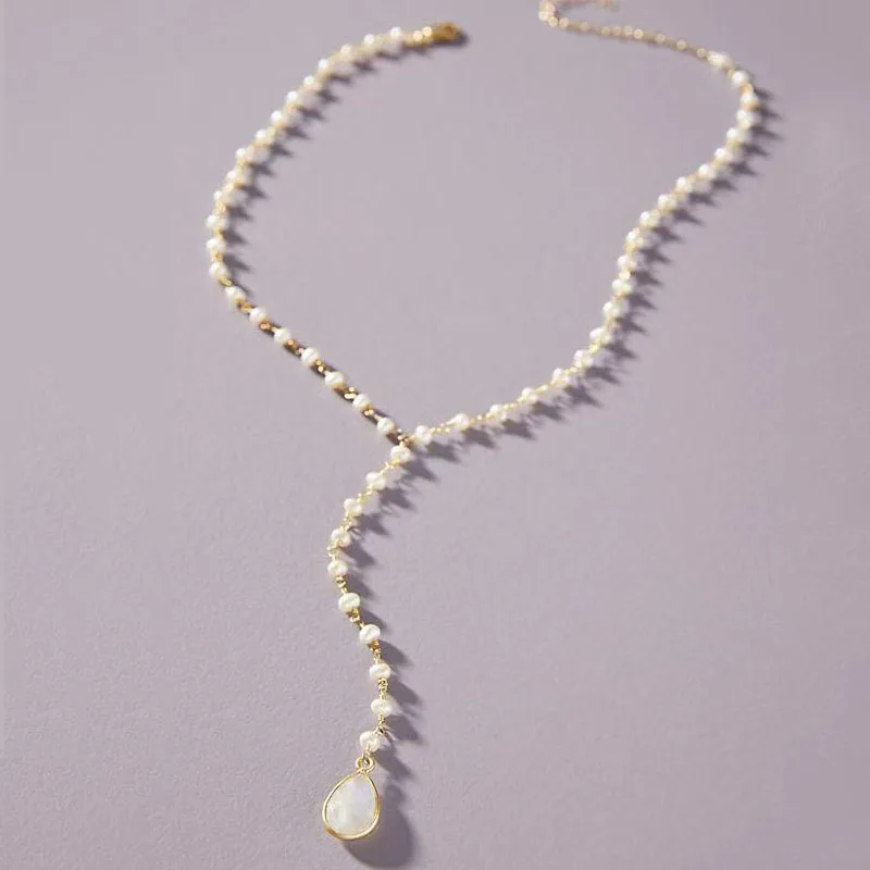 

Многогранное длинное ожерелье с кристаллами, модное изысканное висячее ожерелье, женское богемное ювелирное изделие, рождественский подарок, новый стиль 2022 года