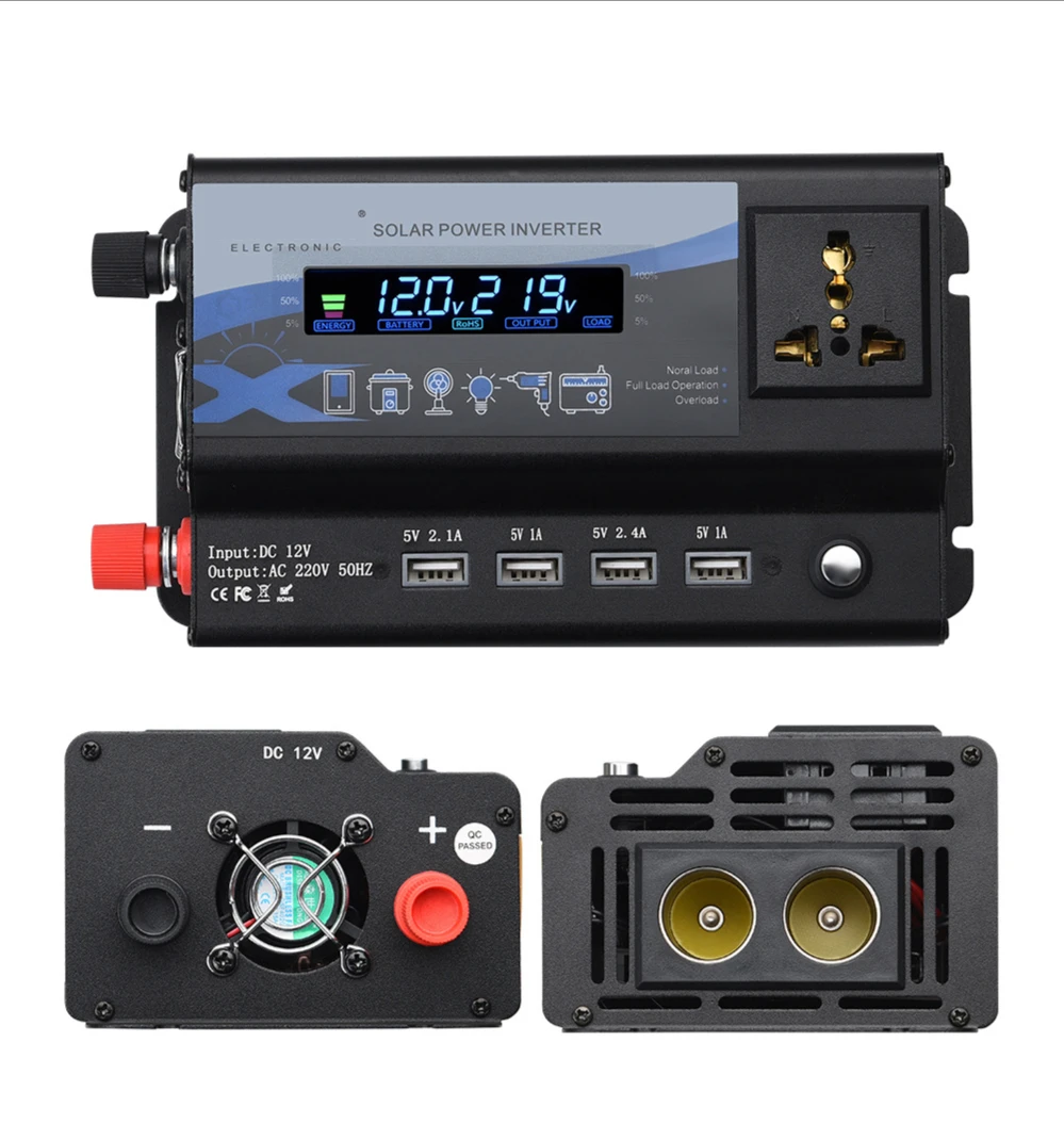 

Inverter on board inverter converter 12V high power domestic truck 24v48v60v to 220V substation
