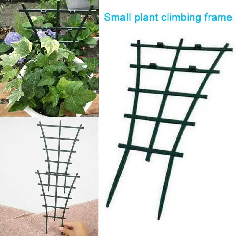 

Garden Plant Vine Frame Climbing Vine Bracket Flower Stand Plant Bonsai Flower Pot Hanging Pots Wooden Tray Home Decor