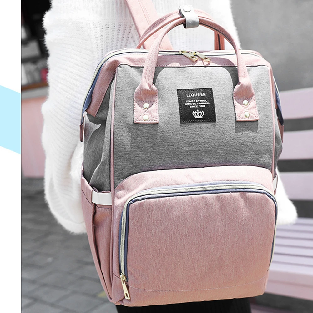 

Diaper Bag Mummy Maternity Baby Nappy Backpack Moms Travel Women Stroller Mummy Travel Baby Nursing Bag for Stroller