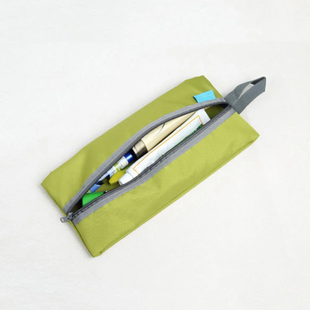 Дорожная моющаяся сумка для хранения зеленая синяя серая оранжевая четыре цвета