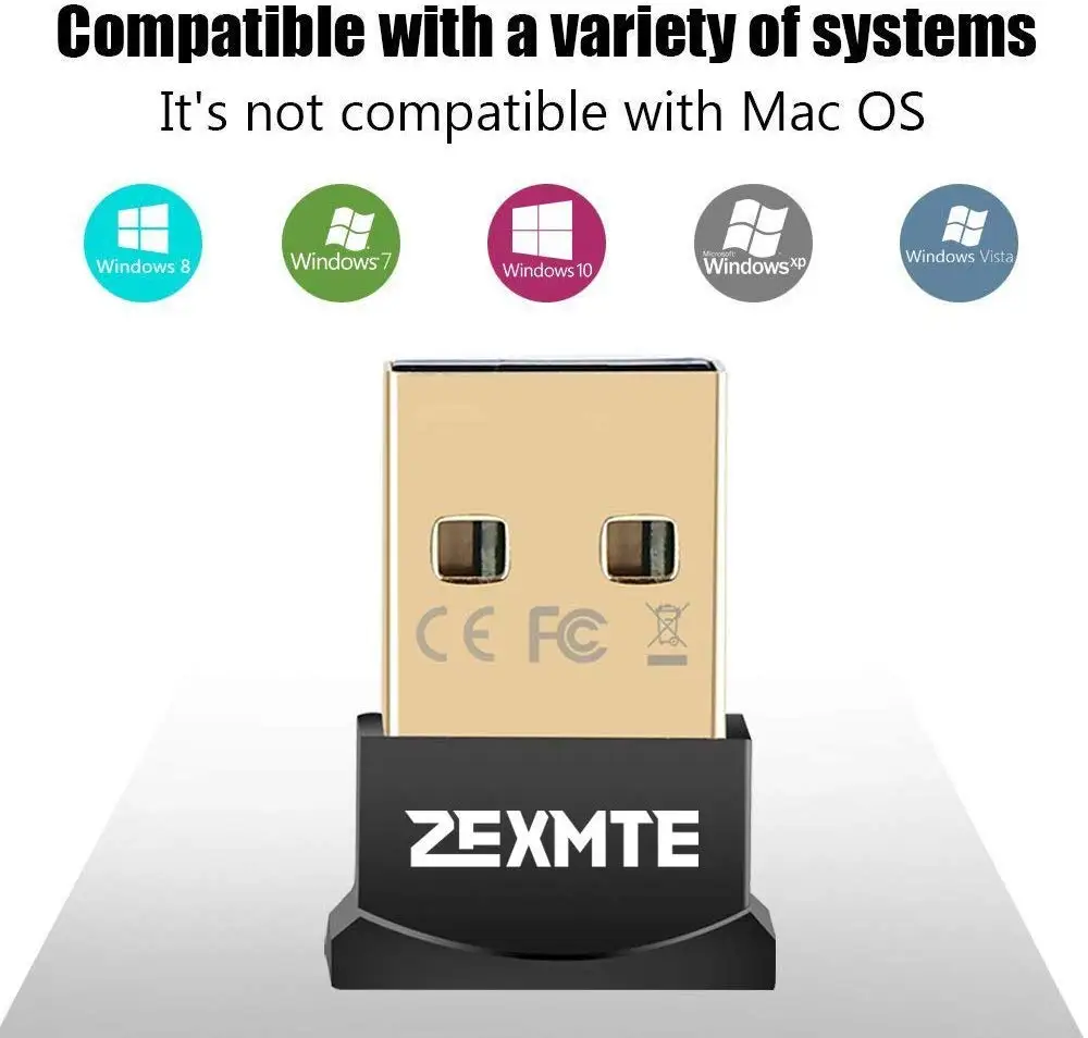 USB Bluetooth адаптер Zexmte CSR 4 0 для windows 10/8/7/Visa/XP|Адаптеры и брелки USB/Bluetooth| |