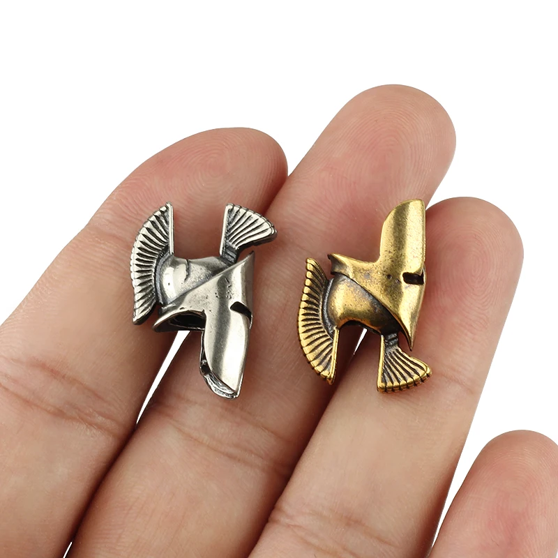 Нож для шлема бусины латунный зонт веревка подвеска медный дьявол Паракорд