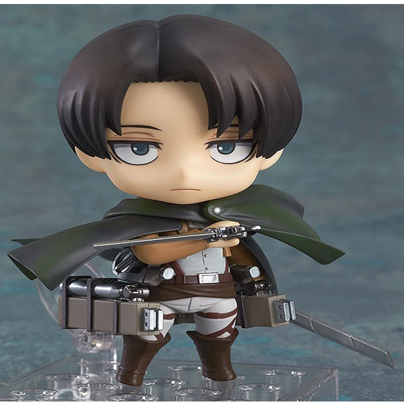

Anime Shingeki No Kyojin Attack On Titan Rival Ackerman Cosplay PVC Action Figure Rivaille Collection Model Toys