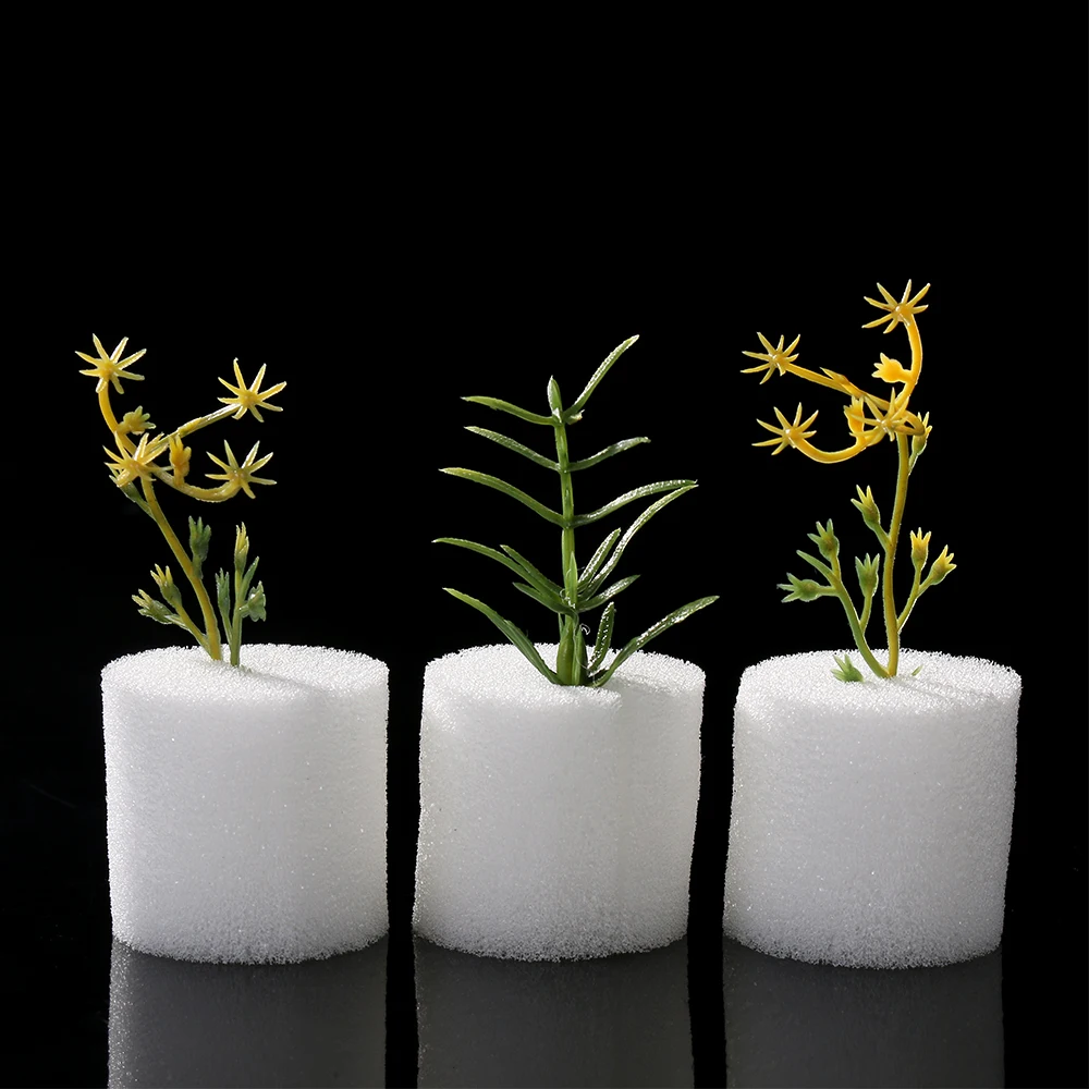 10 шт. беспочвенная гидропоники Пластик губки детские цветочные горшки прочный