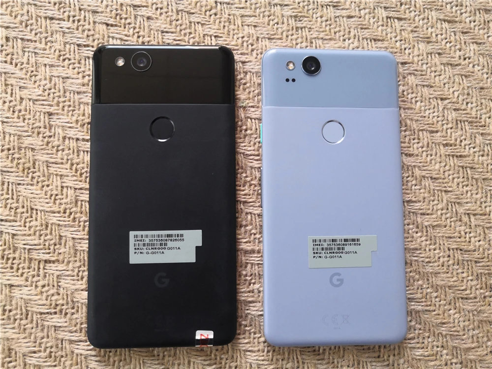 Google Pixel 2,,, 5,0 дюймов, четыре ядра, 4 Гб ОЗУ, 64 ГБ/128 ГБ, Snapdragon 835, одна SIM, 12 МП, Android, разблокированный мобильный телефон