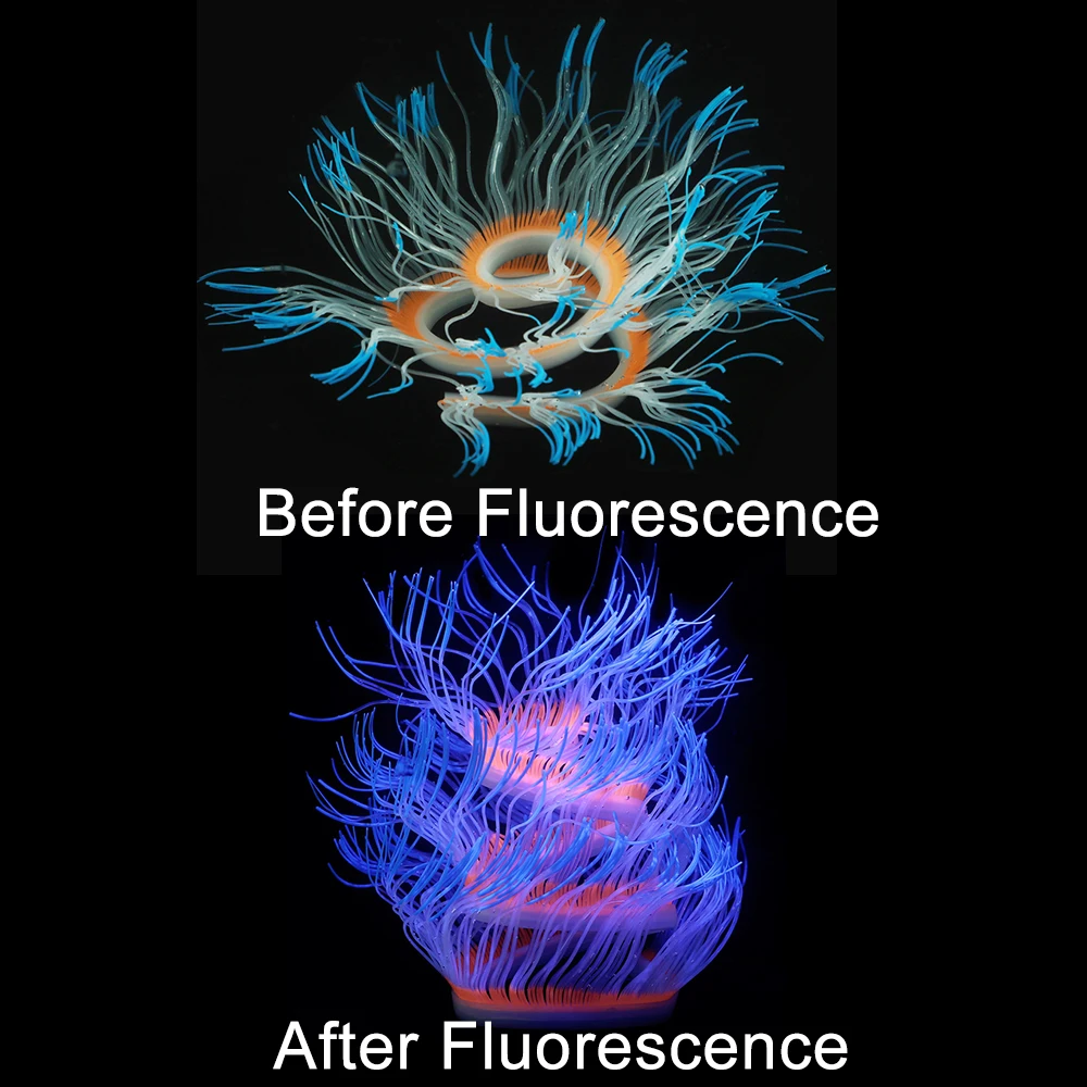 Искусственные морские анемоны аквариумные растения 100% безопасный силикон 50/75/100