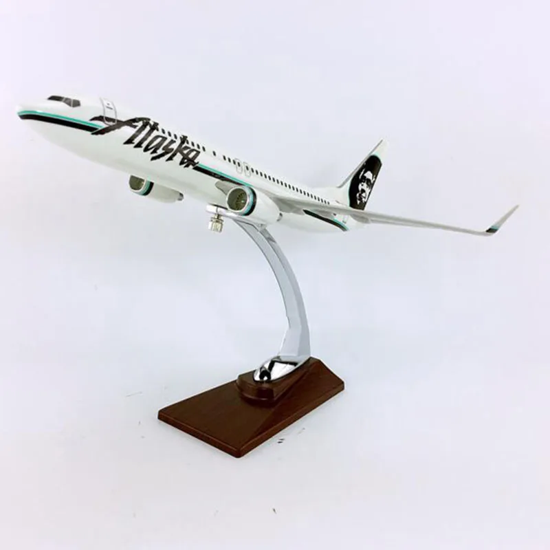 32 см ALASKA 1/144 весы игрушечные модели самолетов B737-800 литья под давлением