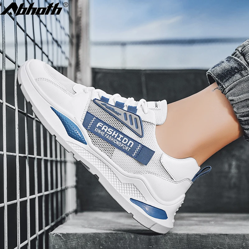 

Abhoth Running Shoes Men Breathable Mesh Lightweight Non-slip Sneakers Comfortable Jogging Sport Shoes Flat Walking Zapatillas