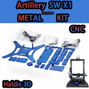 haldis 3d rattlesnake artillery sw x1and sw x2 version blv3d printer metal aluminum plate upgrade kit free global shipping