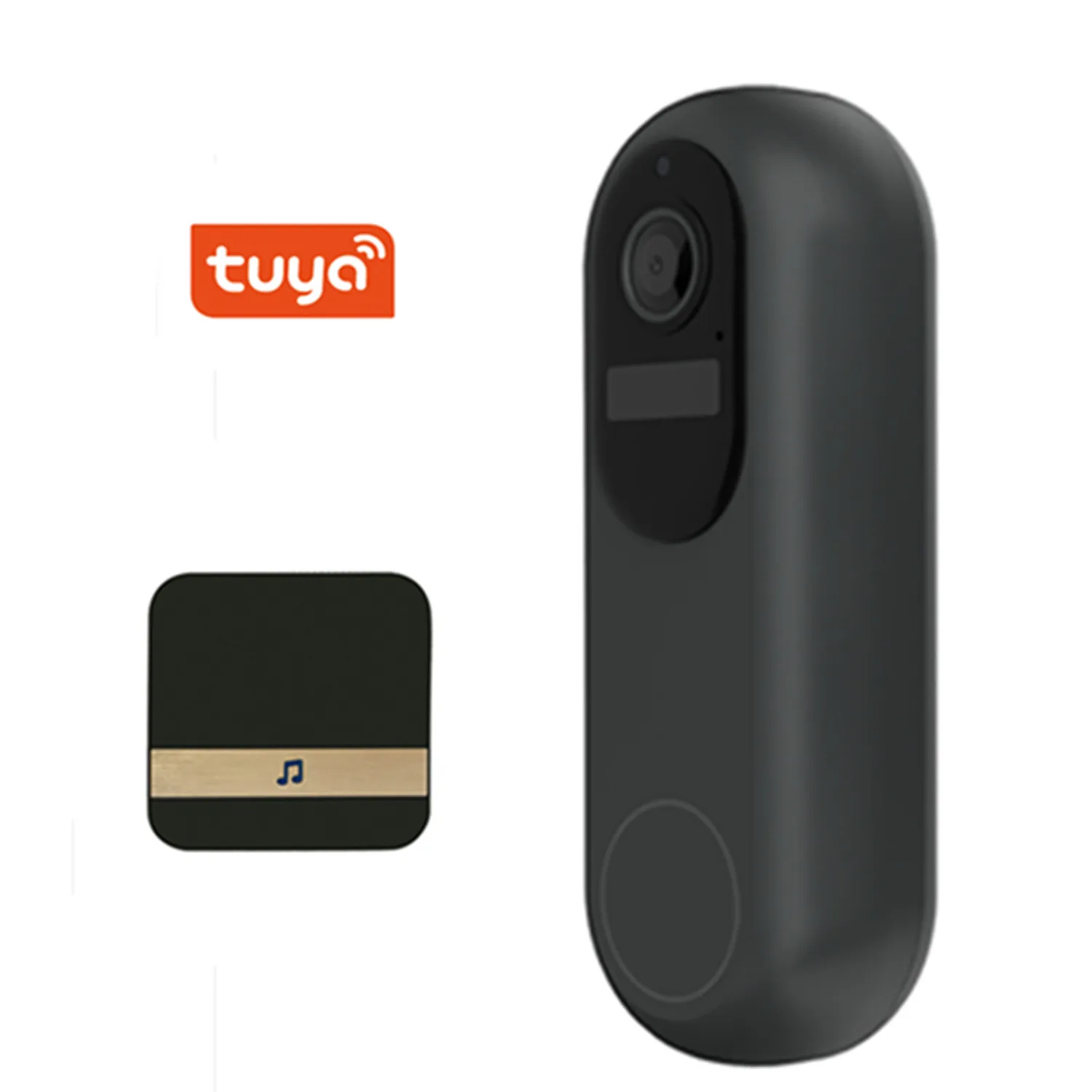 2.4G&5G Dual Band Tuya  2MP 1080P Battery Power  IP Doorbell Intercom Wirelss WIFI  Video Door Phone Mobile Remote Control