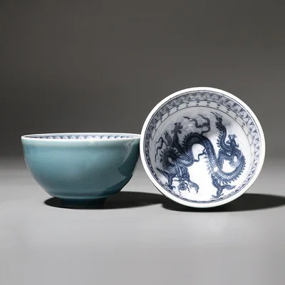 Керамическая чайная чашка из овечьего жира нефрита мастер кунг - Цена: 832,89 руб.