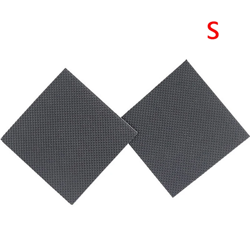 S 1Pair Self-Adhesive Anti-Slip Shoes Mat Durable High Heel Sole Protector Rubber Pads Cushion Non Slip Insole High Heel Sticker - Цвет: S