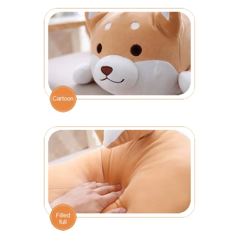 40 см милая плюшевая игрушка для полных собак Шиба ину мягкая кавайная Подушка с