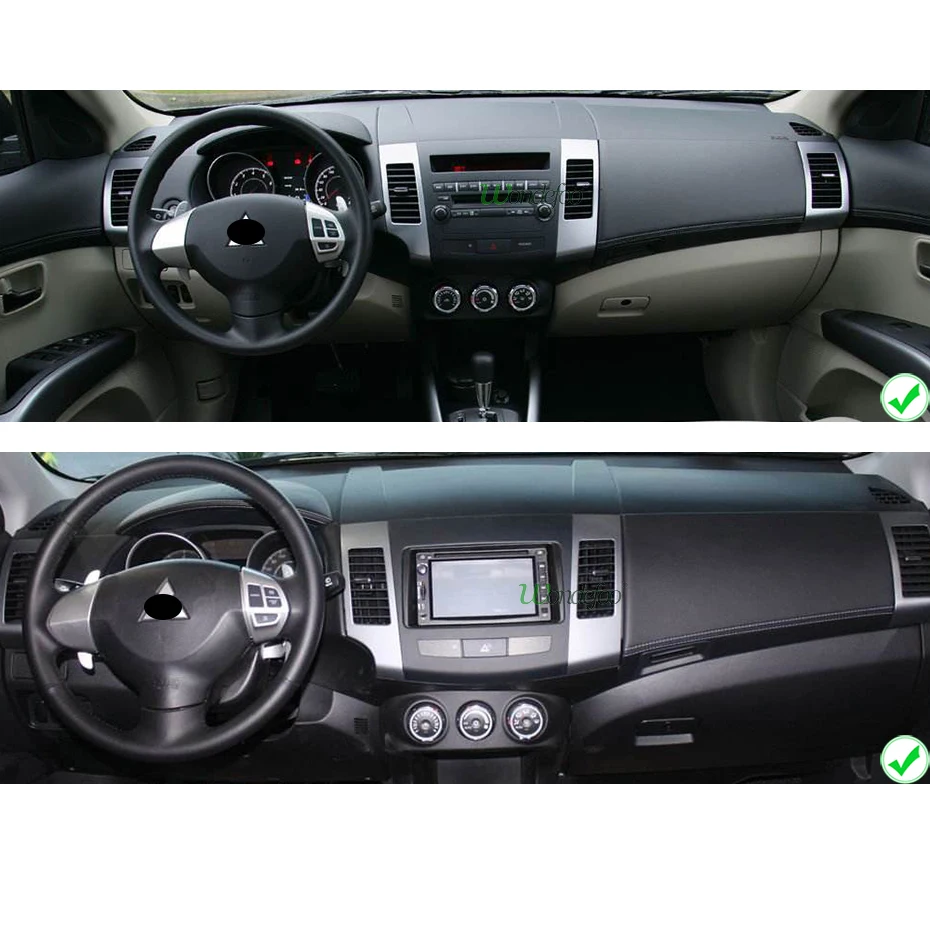 " ips экран DSP Android 9,0 4 Гб ram 64 Гб rom автомобильный dvd-плеер для Mitsubishi Outlander gps стерео радио приемник навигация ПК