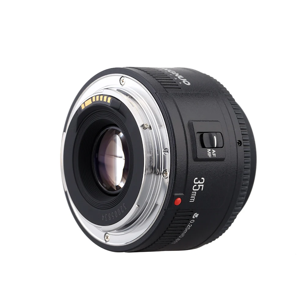 Yongnuo YN35mm YN35mm F2.0 Lens 1:2 AF / MF Wide-Angle Fixed/Prime Auto Focus Lens For Canon EF Mount EOS Camera EOS 5DII 5DIII
