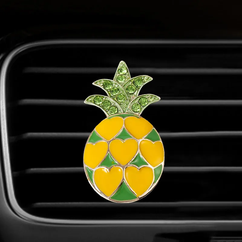 Ананас освежитель воздуха металлический автомобильный Вентиляционный Выход