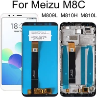 5 45 for meizu m8c m810h m810l m809l lcd screen display touch panel digitizer for meizu m8 c lcd display