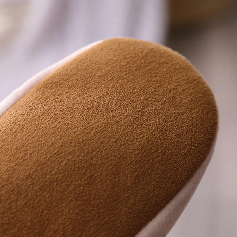 Mntrerm Women and Men Slippers Cute Cat Print Cartoon Animation Home Winter Warm Soft Cotton Indoor Shoes Flat | Обувь