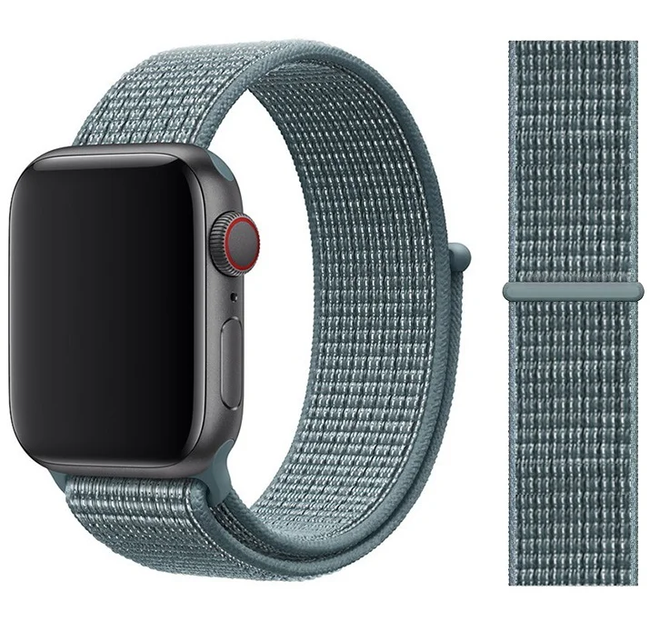 32 Celestial Teal Ремешок для apple watch 5 44 мм 40 мм 42 мм 38 мм iwatch Series 3 2 1 нейлоновый спортивный ремешок для часов Браслет apple watch 5 4 band - Цвет ремешка: 32 Celestial Teal