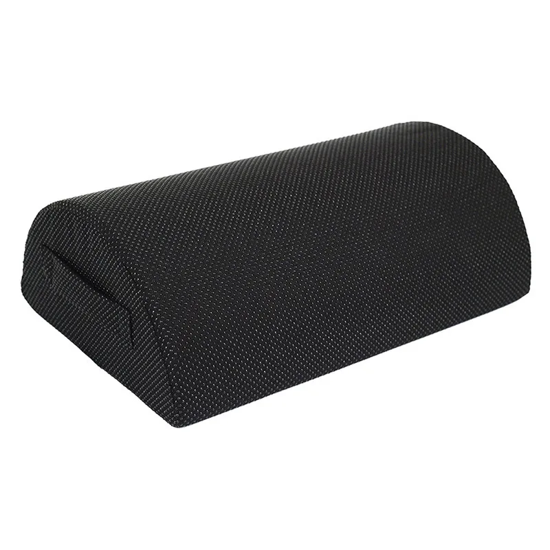 Black Nonslip Cloth Офисная подушка для отдыха ног под стол подушка для отдыха твердая Пена Подушка для колена не скользящая Моющаяся - Цвет: Black Nonslip Cloth
