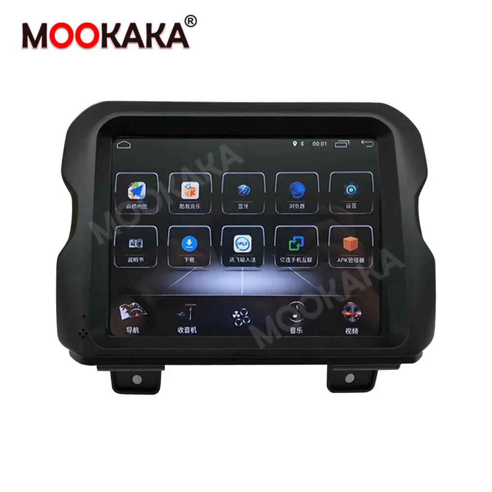 Автомобильный видеомагнитола для Jeep wrangler 2018 2019 2020 Android Радио DVD плеер аудио
