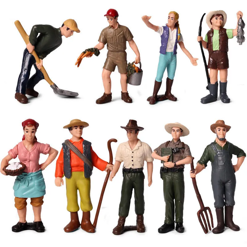 Лидер продаж имитация фигурок фермы дикие животные птица морская жизнь модель