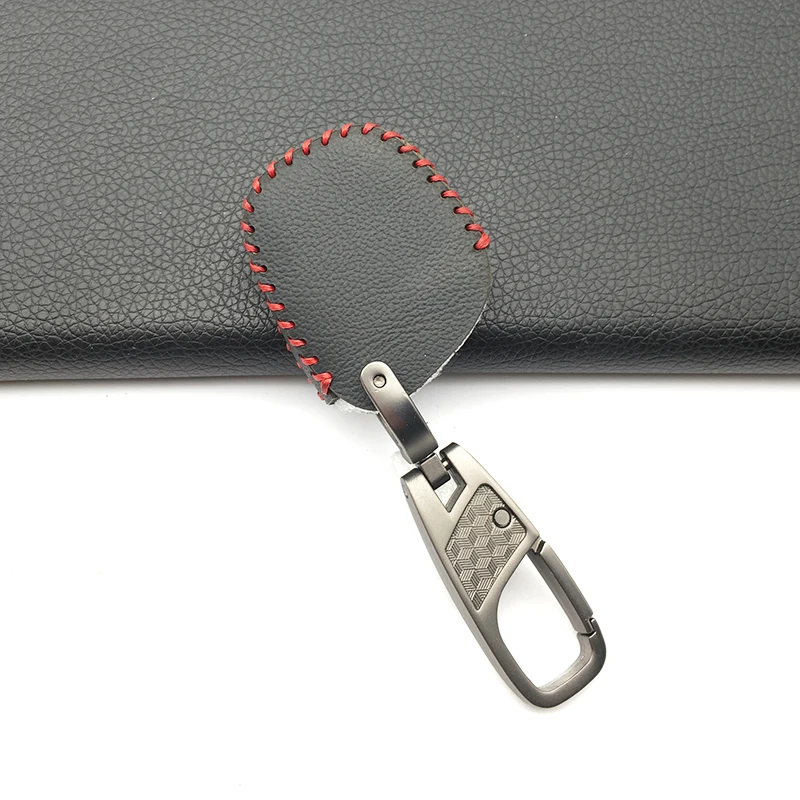 

100% Leather Key Case Cover For Suzuki SX4 SWIFT LIANA VITARA JIMNY ALTO IGNIS ESTEEM 2 Buttons Remote Holder FOB Skin Cover