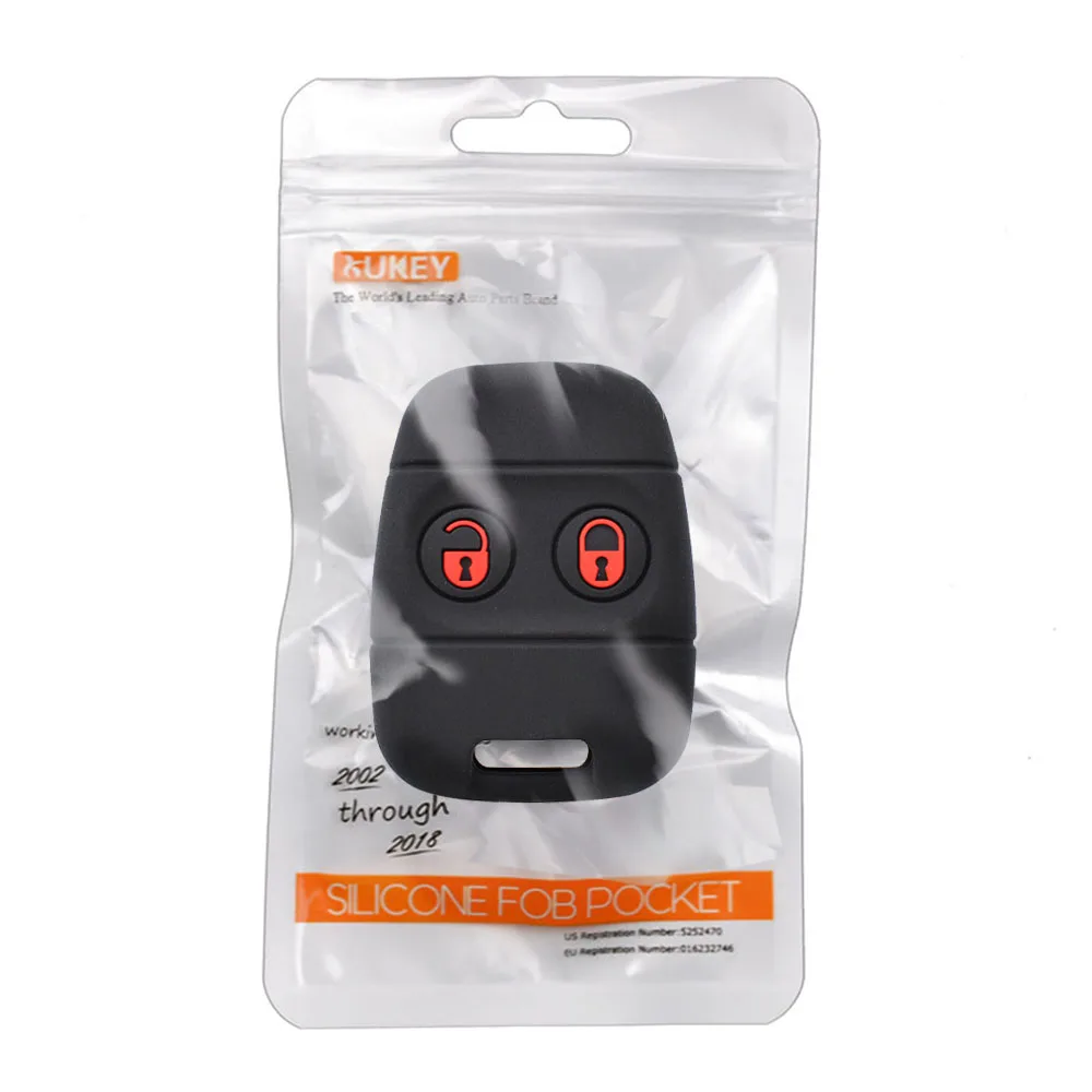 Чехол для дистанционного ключа с 2 кнопками Land Rover Defender Freelander 25 45 100 200 400 MG ZS ZR MGF