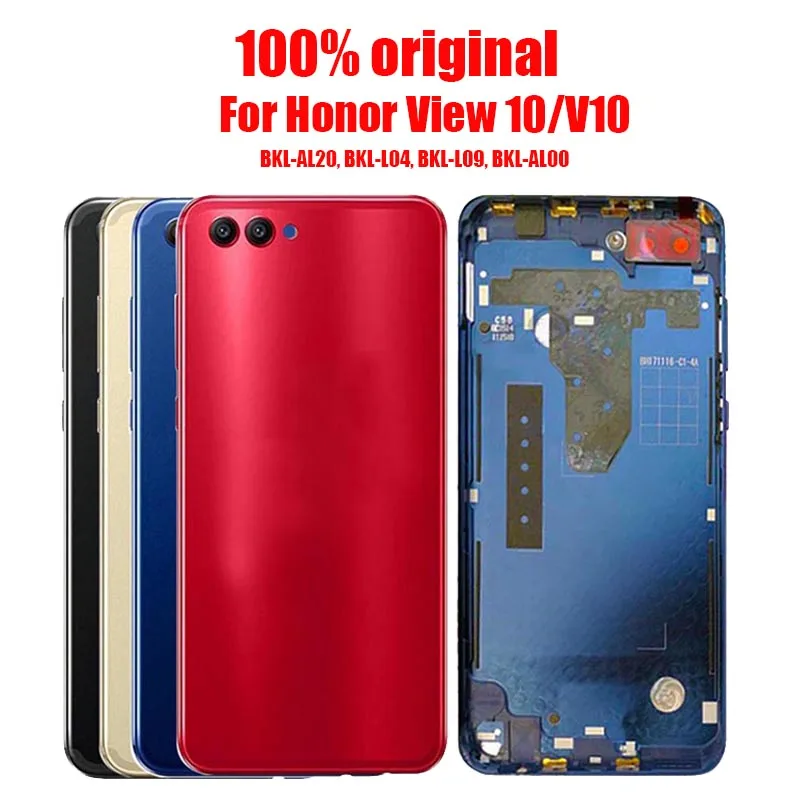 Задняя крышка батарейного отсека для HUAWEI Honor View 10 BKL AL20 L04 L09 AL00 с запасными частями