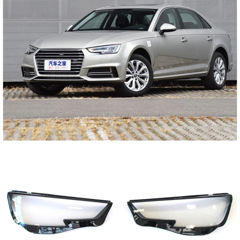 Передняя и левая передняя крышки автомобиля фары для Audi A4 B9 (2015 2018) 2
