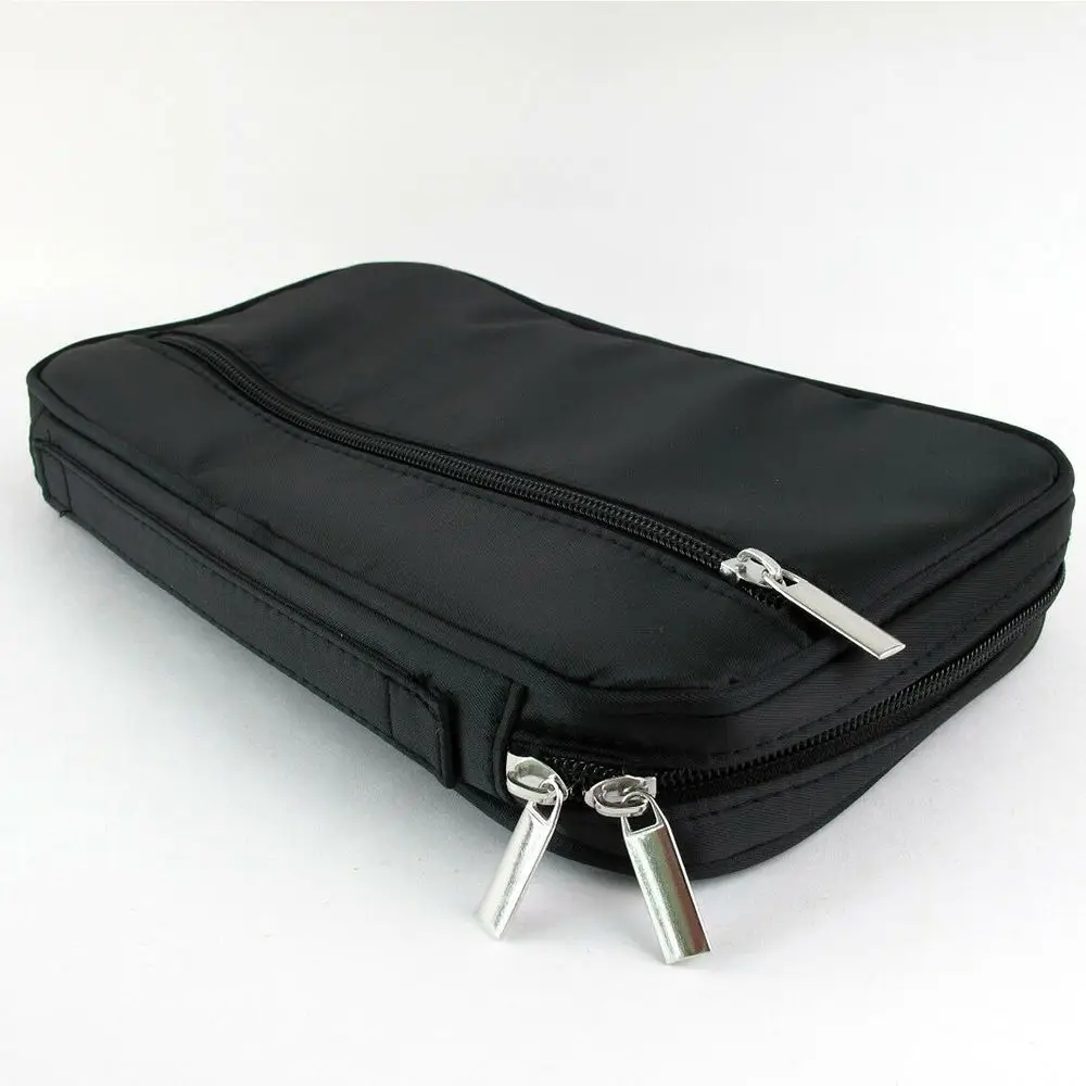 Новинка кисти для макияжа сумка косметичка на молнии дорожный футляр хранения