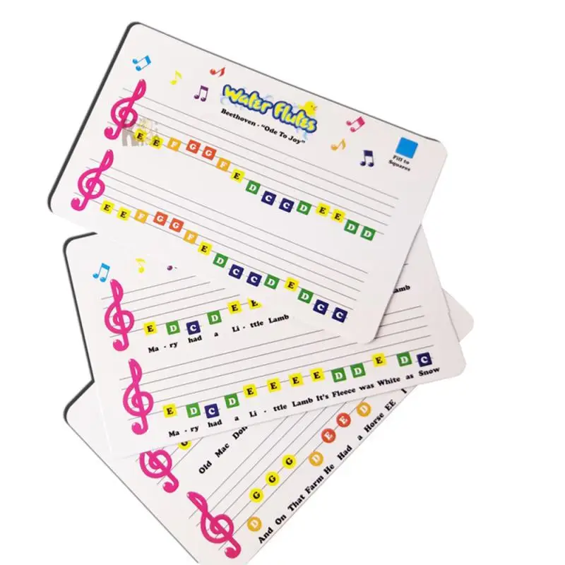 5 шт. водная флейта Игрушка Дети Музыка Душ Ванна мелодии красочные игрушки