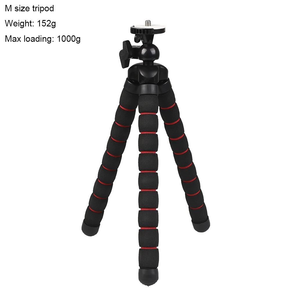 Аксессуары для камеры гибкий губчатый штатив Осьминог для Canon/Nikon/sony Go pro 7 6 5H9R Sj9 Sj8 pro DJI Осмо экшн мобильного телефона