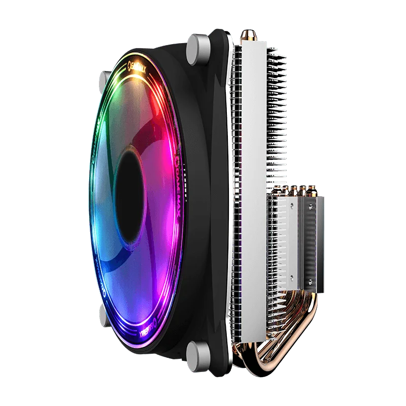 Кулер для процессора GameMax RGB 5 тепловых трубок радиатор LGA 115X 775 1366 AMD AM4 AM3 + AM2 FM2 FM1 939