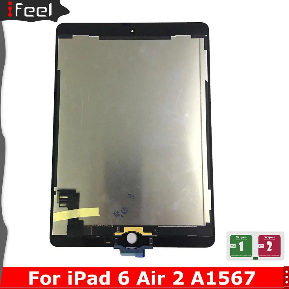 9 7 &quotLCD для Apple iPad 6 Air 2 A1567 A1566 7'' 100% AAA + класс ЖК дисплей кодирующий