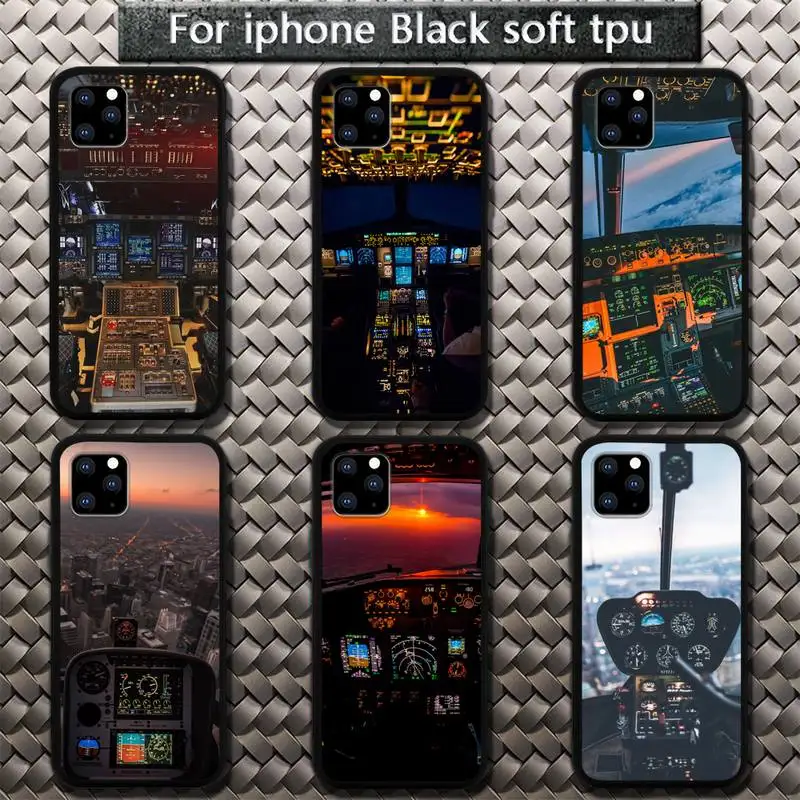 Пилот самолета чехол для телефона iphone 6s 7 8 plus xr xs 11 12pro max мини силиконовый Fundas Coque |