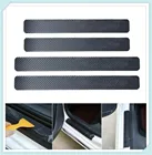 4 шт. Стикеры для стайлинга автомобиля, устойчивые к царапинам углеродное волокно для Pontiac Yaris Hatchback Prius Vibe Scion tC Toyota Solara